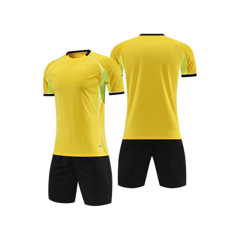 Short-sleeved Football Jersey Set, Competition Training Jersey, Adults and Children with The Same Jersey, Breathable Football Shirt