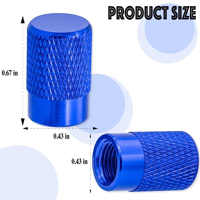 4PCS Aluminum Alloy Car Tire Valve Cap Dustproof Cover For Volkswagen VW Golf 7 MK5 Caddy Passat CC Polo MK6 Tiguan Arteon Jetta zo3