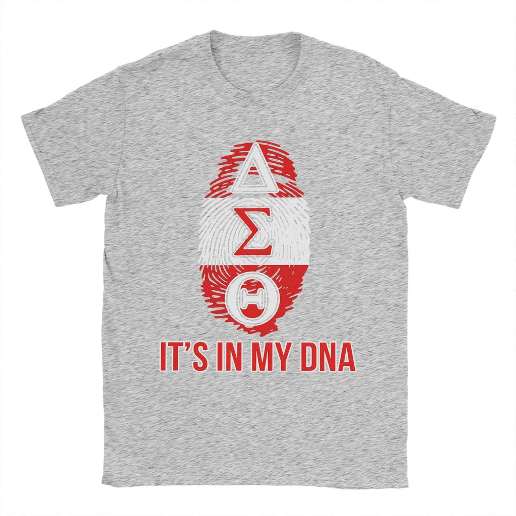 Men TShirt Delta Sigma Theta TShirts Novelty Beach Tee Shirt Awesome Cotton Clothing Gift