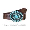 Girl Belt Cowgirl Embossed Waist Belt Rock and Roll Retro for Jeans Dress