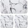 Water Absorbing Stone Tray for Sink, 3PCS Fast Drying Diatomaceous Earth Set - 1 Soap Tray & 2 Coasters for Bathroom Counter, Kitchen, Natural Stone