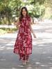 Floral Printed Sleeveless Top Kurti Palazzo Set Indian Women's Kurta Cord Set