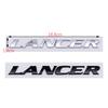 Car Trunk ABS Letters Logo Words Badge Emblem Decals Sticker For Mitsubishi Lancer Evolution 4 5 6 7 8 9 X EX EVO Accessories