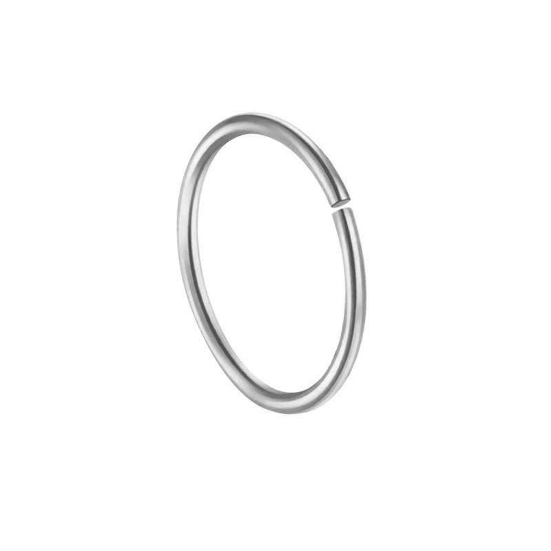 Bijoux Stud Anneau de Nez en Acier Inoxydable