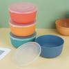 Vertical-Stripe Creative Homeware High-Capacity Stylish Food Storage Bowl
