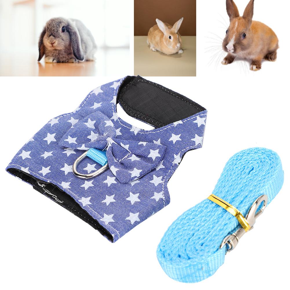 Pet Vest Chest Strap Harness Small Animal Rabbit Hamster Pet Vest Harness Pet SuppliesS