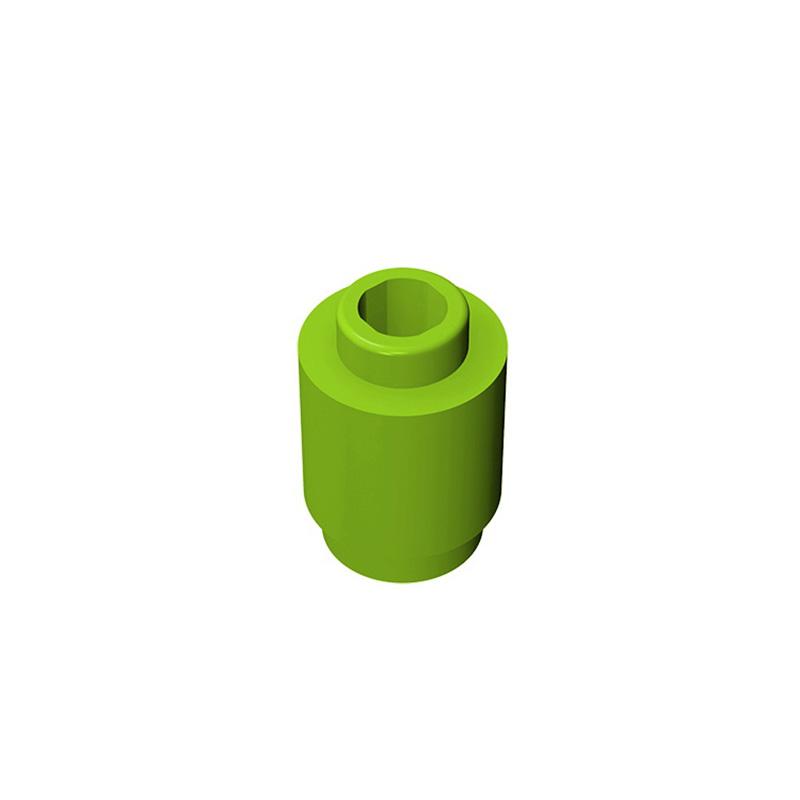 Non-Toxic Moc 10Pcs 3062 Round 1X1 Building Blocks High-Tech 30068 House Castle Bricks Educational Particle Toys Children Birthday Gifts