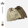 ORIGTEEN Unisex Japanese Retro Corduroy Lapel Jacket - Loose Spring/Autumn Workwear Style