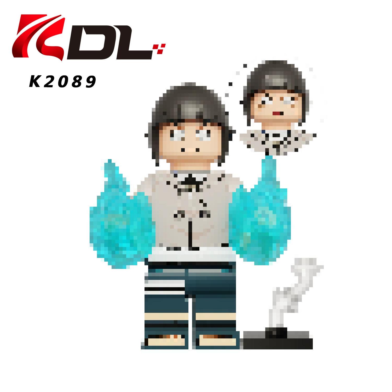 Kelei KDL812 Anime Ninja Series Educational Building Blocks for Kids