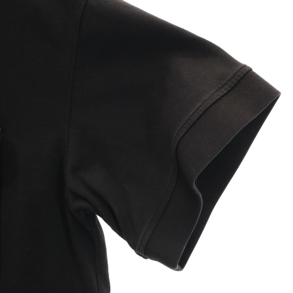 THE RERACS Short Sleeve T-shirt Black Plain Pocket T-shirt Men's Used
