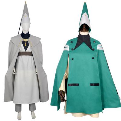 Anime Qifrey Cosplay Costume Witch Hat Atelier Anime Magician Robe Cloak Belt Pointed Hat Set Adult Halloween Carnival Cosplay
