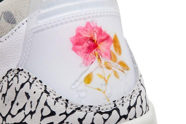 Herren Sneaker Nike Jordan 3 Retro Wings Weiß/Feuerrot/Off-White/Vintage Grün/Rosa