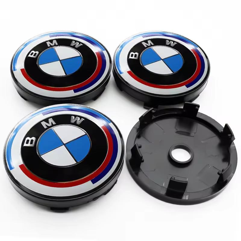 ORCL3 4Pcs 68/56mm Wheel Center Caps Hub Car Rims Dust-proof Cover Hubcap For BMW 50TH G20 G32 G11 X3 X5 X4 X6 X7 G30 G12 F30 F40 G02