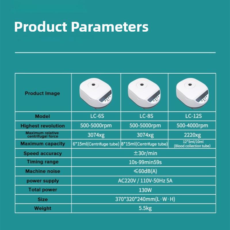 Medical  Large Capacity Centrifuge Laboratory Manufacturing Equipment Adiustable Speed Blood Prp Plasma Centrifuge Machine
