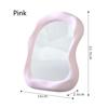 New Hanging/Desktop Makeup Mirror Cream Style Mirrors Cloud Shaped Student Dormitory Bedroom Bathroom Vanity Mirror Pink White