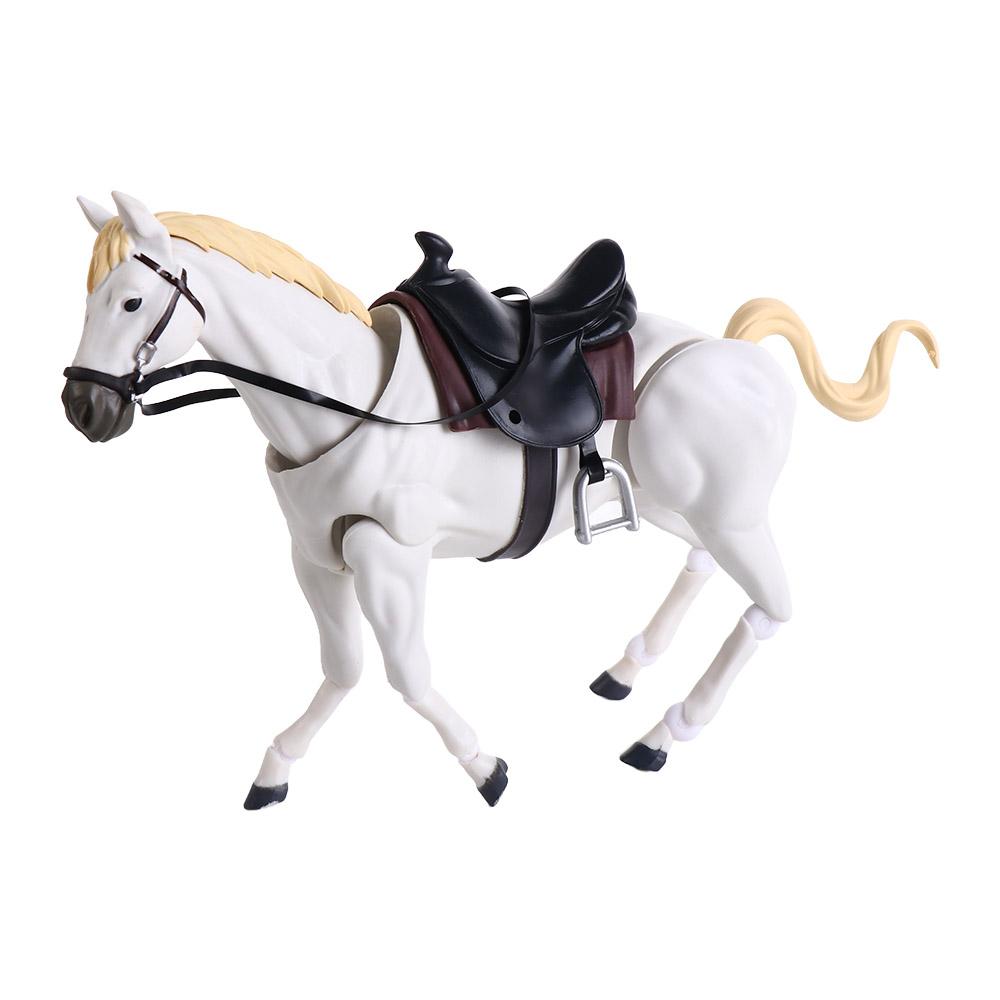 Pvc Horse Ferrite Action Figure Multi-Jointed Collectible Horse Artist Painting Model Movable Model Mini Size Horse Figurine