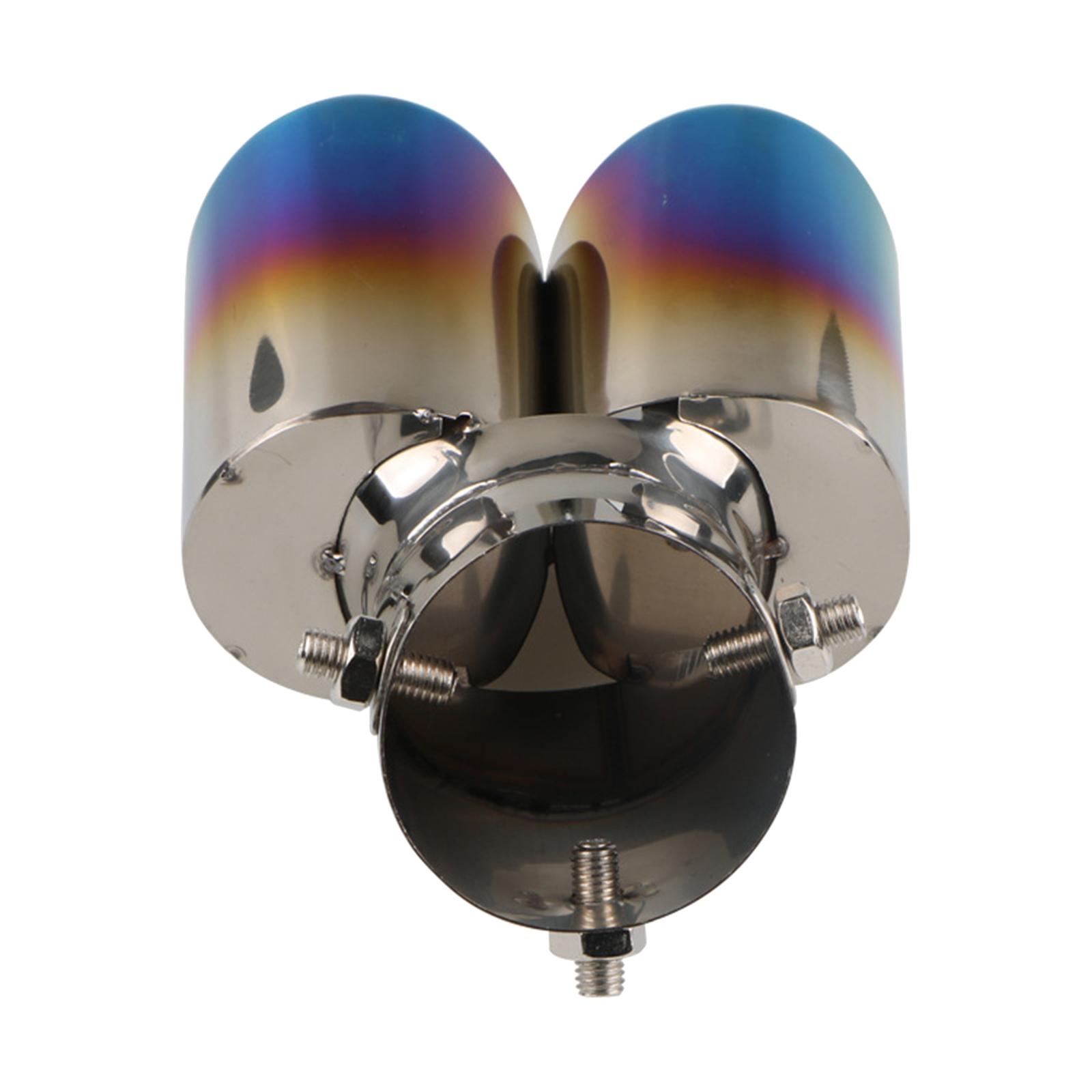 

Универсальная насадка на выхлопную трубу автомобиля, нержавеющая сталь