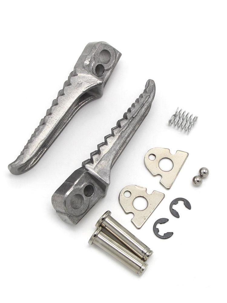 Motorcycle Rear Footrest Foot Pegs Pedals For Suzuki GSXS750 SV650 GSR750 GSX-S750 Gladius SFV650 Quad Dirt Bike Snow Moped Moto