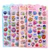 Honlackfu 3D-Sticker-Set 4 Stück Mamecchi Memecchi Kuchi-batch Tamagotchi Mädchen Weihnachten Geburtstag Basteln Handy Tagebuch Dekoration Abnehmbar