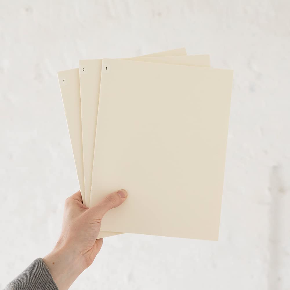 DESIGNPHIL MIDORI MD Notebook A4 Variant Set of 15308006 Light, Size, Gridded, 3,