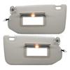 Infiniti QX60 Gray Sun Visor Pair (Parts 96400-9PB0A) for 2013-2018 Models