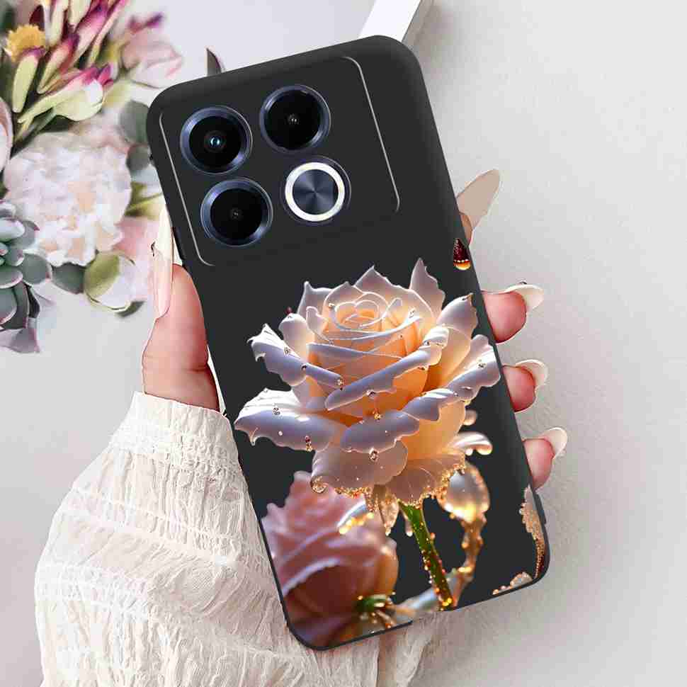 Θήκη Προστασίας Κινητού Για Infinix Note 40 5G Χαριτωμένη Θήκη Γάτα X6852 Σιλικόνη Μαλακό Κάλυμμα Για Infinix Note 40 Note40 5G Fundas Capa