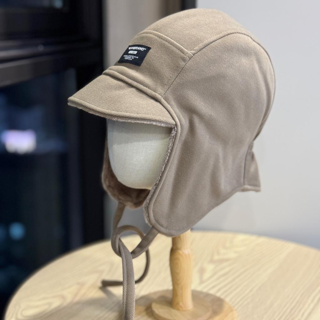 Plüsch Neue Modische Ohrenschutz Warme Lei Feng Mütze Winter Verdickt Winddicht Radfahren Pilotenmütze Kältefest Nordöstliche Mütze