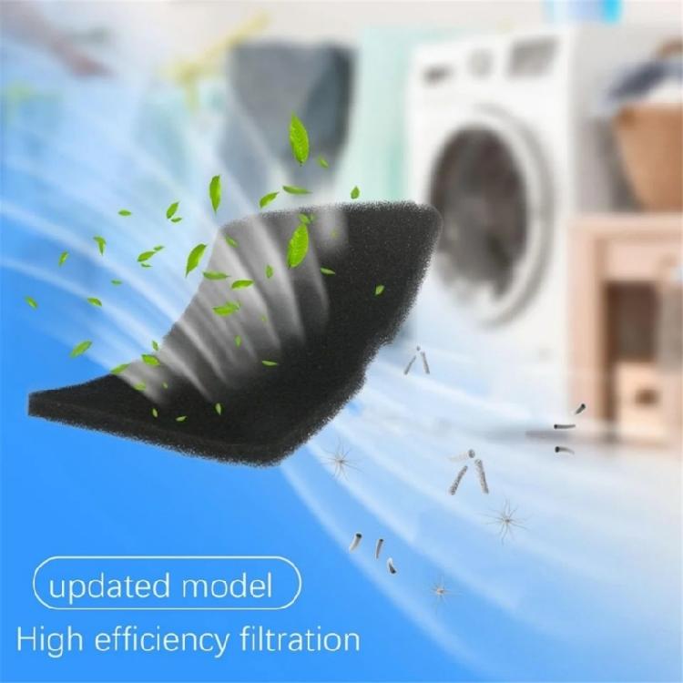 Pack Of 5 Filter Sponges For 2964840100 Dryer Filter Efficient Removal Of Impurities In Liquids And Air Commercial Use