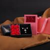 Qixi Festival Valentine's Day Creative Simulation Flower Rose Jewelry Box Mother's Day Girlfriend Gift Packaging Box Box