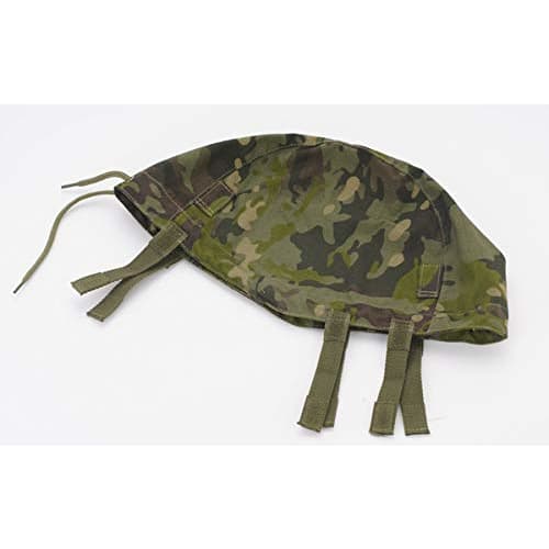 Broptical Multicam Tropic Camouflage Cover for Type 88 Steel Helmet, Helmet Cover, Type 88 Iron Bar