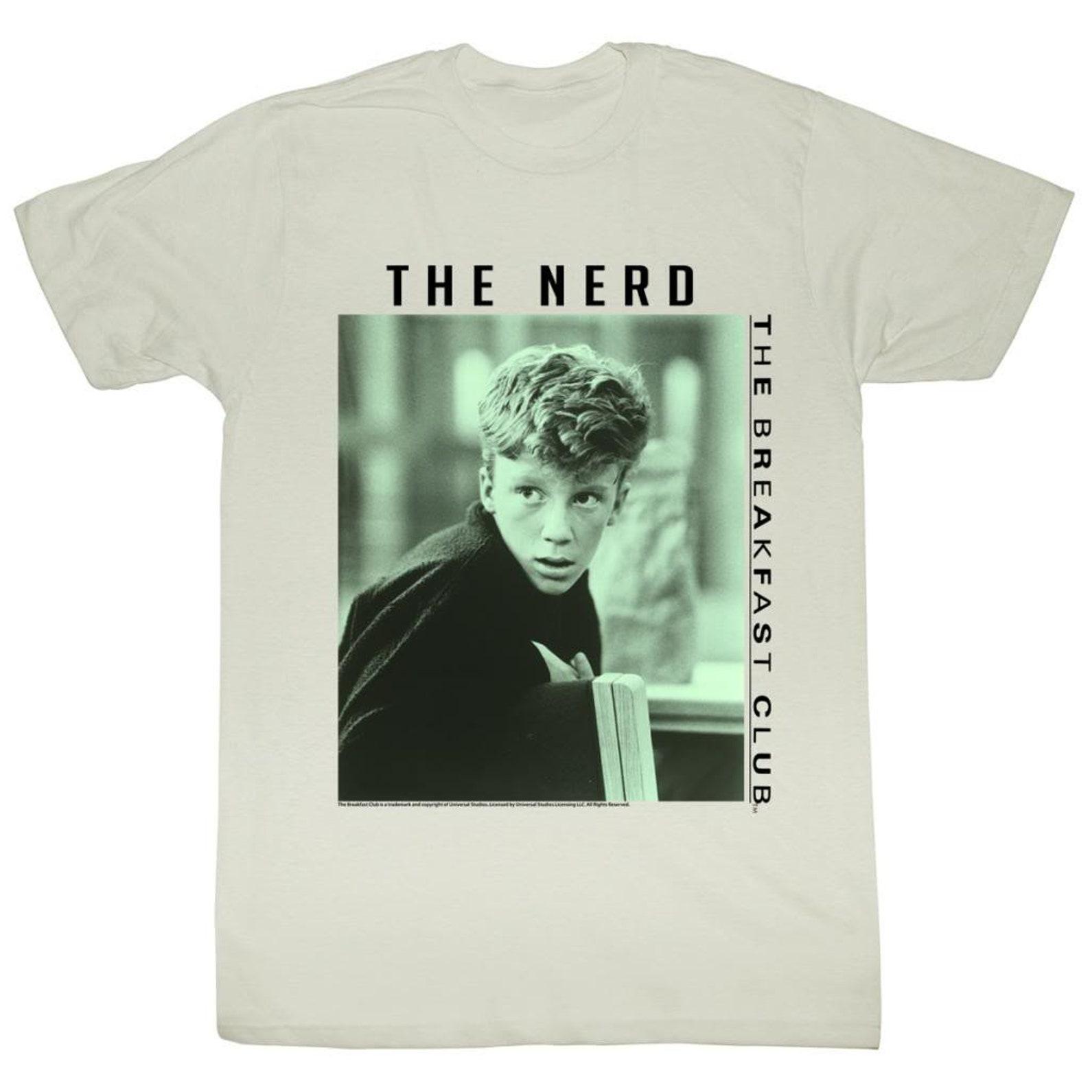 Breakfast Club The Nerd Natural Adult T-Shirt 2XL