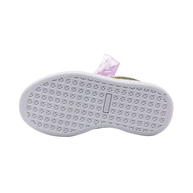 Puma Casual Low-Top Kids Skate Shoes Kids sneaker Pink Green 366642-01