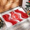 Aberdeen FC Soccer Football Pattern Soft Area Rug Non Slip Indoor Floor Carpet Sports Decor Mat for Bedroom