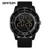 SANDA New 2205 Fashion Student Electronic Watch Countdown Multi Functional Sports Waterproof LED Electronic Digital Watch
