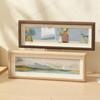 Holz Display Fotorahmen Minimalistischer Fotorahmen Modisches Holz Foto Rack Zuhause