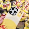 Peelable Magnetic Stand Banana Case for iPhone 14, 15 Pro Max, 17 Pro Protective Cover