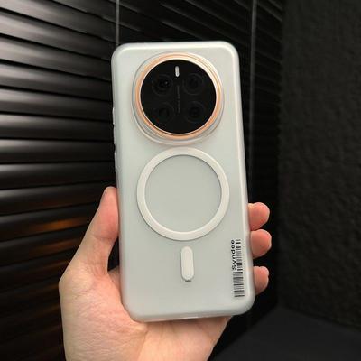 Pour HONOR Magic 8 Pro Magic 7 Pro GT Pro Win RT X9D X9B X70 X60 400 Pro Coque de téléphone transparente effet peau givrée antichoc / Mate 50 40 30 Nova13 12