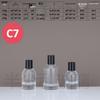 Bayonet Spot Glass Perfume Bottle: Portable 30ml, 50ml, 100ml Dispenser & Sample Bottle