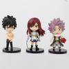 Fairy Tail Character Gashapon Figure - Natsu, Lucy & Happy
