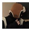Women's Suede Aviator Hat with Thick Plush Ear Protection for Autumn and Winter