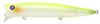Blue Blue 150 Chartreuse Back Pearl Clear Swimming Popper Gabots!!! #03
