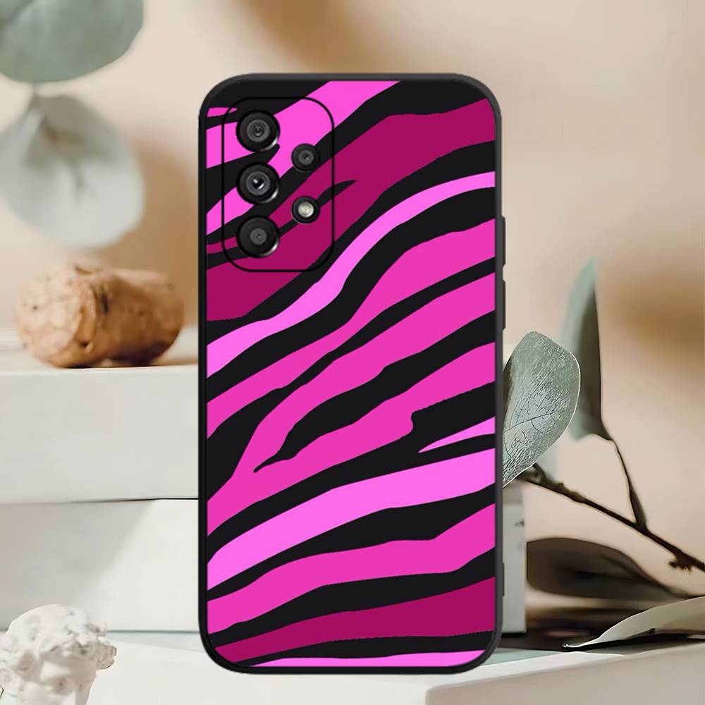 

Zebra Pattern Art Phone Case For Samsung A 52 53 21 32 13 12 71 31 51 40 72 73 70 22 42 50 30 20 21 Shell Samsung A70