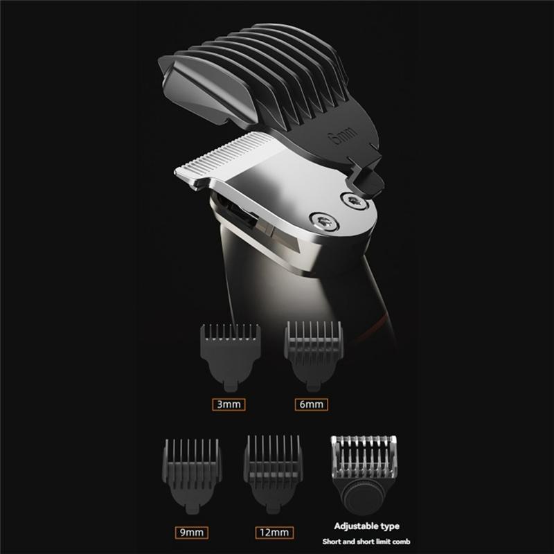 Hair Trimmer Beauty Trimmer Digital Display Multifunctional Hair Clipper Electric Hair Clipper Men's Hair Removal Device