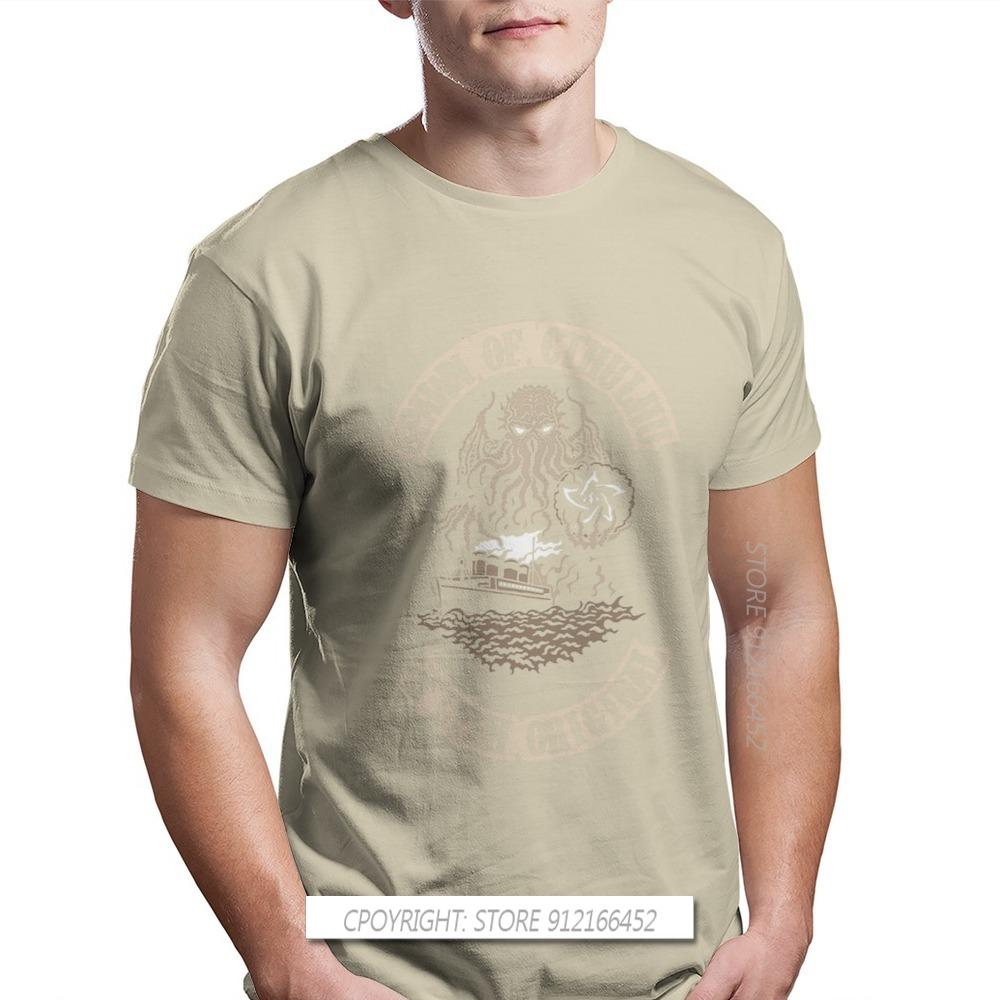 Men Cthulhu Mythos Lovecraft Horror Great Old Ones Oversize T-Shirt Spawn Pure 100% Cotton Streetwear