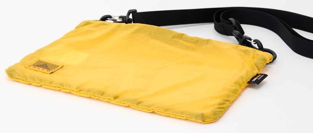 Kelty AIRY FLAT POUCH S Outdoor Shoulder 18cm X 26cm X 3259271926 Bag, 1cm, Yellow,