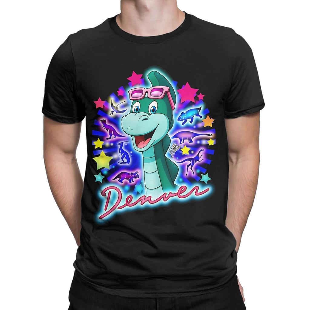 Denver The Last Dinosaur Funny 100 Cotton Tshirt Denver The Last Dinosaur Tees Tops For Unisex