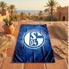 Ręcznik plażowy Schalke 04 Miękki Szybkoschnący?Suchy ręcznik na letnie wakacje na plaży Pływanie