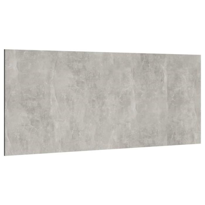 VidaXL Headboard Concrete Grey 200x1.5x80 Cm Engineered Wood 811047