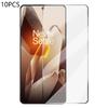 RURIHAI 10Pcs For OnePlus 13R 5G High Aluminium-Silicon Glass Film 0.26mm 2.5D Screen Protector