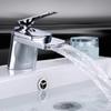 Waterfall Taps Bathroom Basin Sink Mono Mixer Chrome Cloakroom Tap Elegance